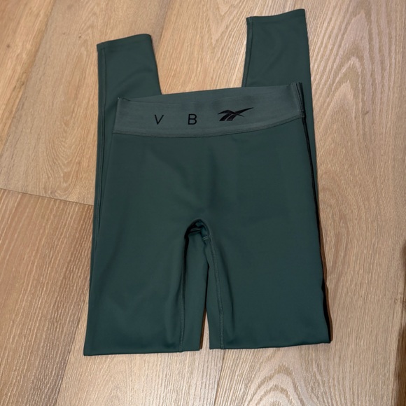 🟢 Reebok x Victoria Beckham green legging XS - Picture 2 of 11